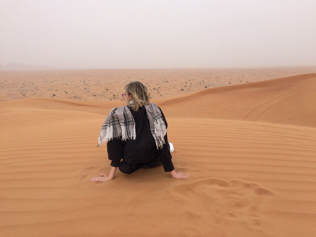 Posée sur le sable- Dubaï